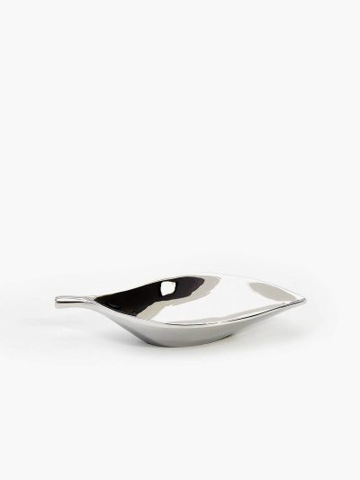 Metallic Silver Serving Skillets